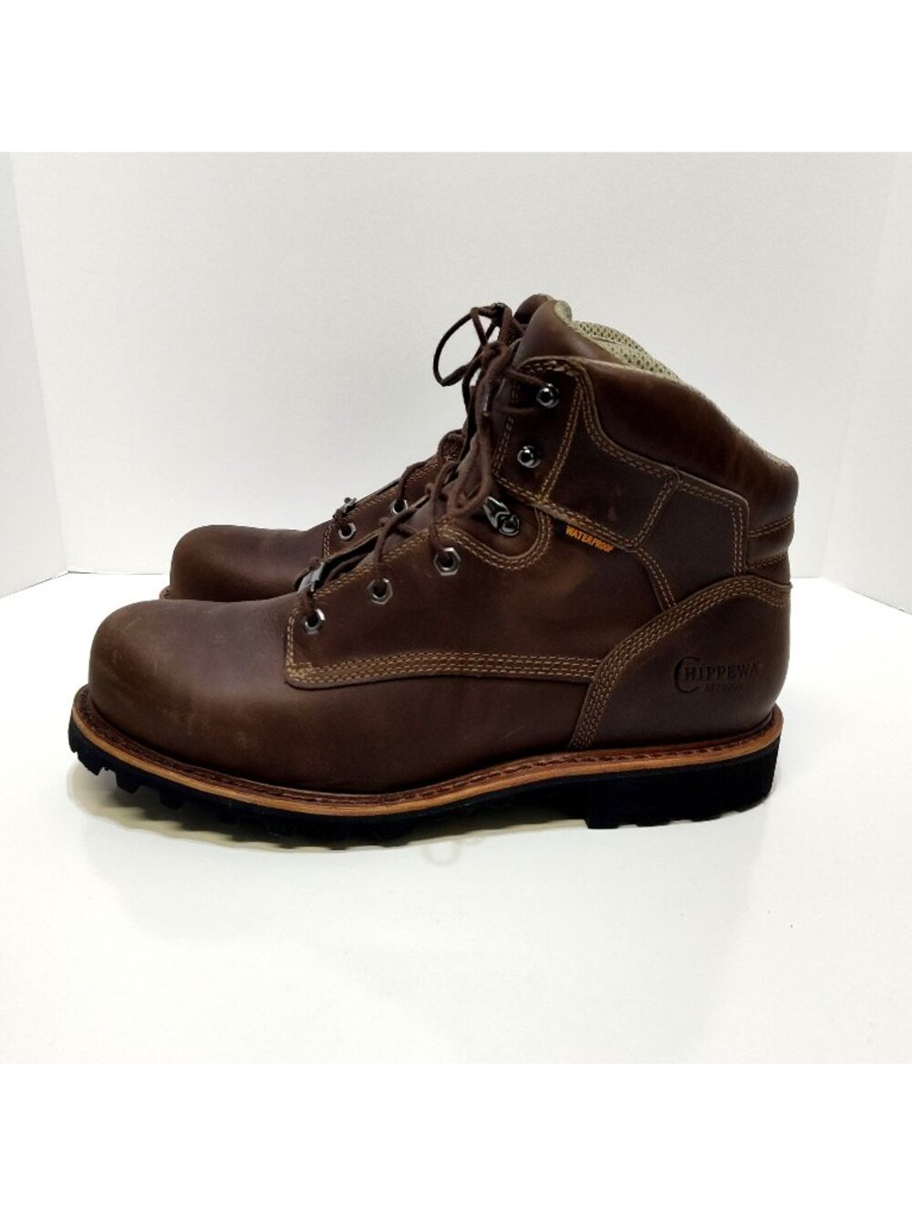 Chippewa Leather Work Boot 73201 Men 11.5D Super DNA ASTM F2413-18 M/I/C EH NWOB